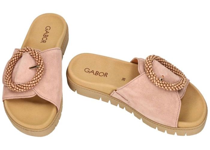 Gabor 83.745.11 slippers & muiltjes oud roze