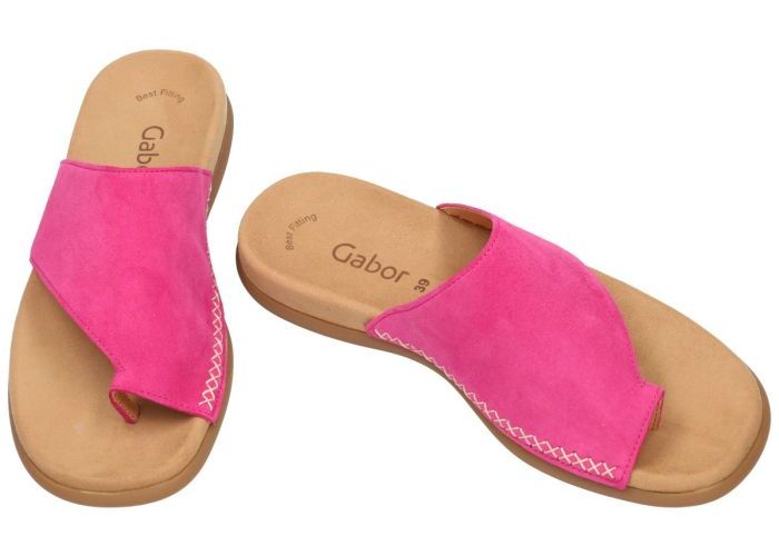 Gabor 63.700.10 slippers & muiltjes roze donker