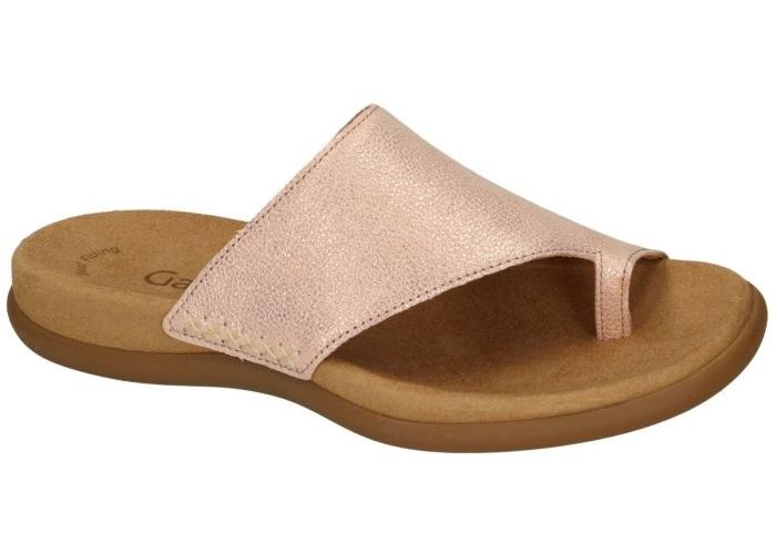 Gabor 43.700.63 slippers & muiltjes roze-goud metallic