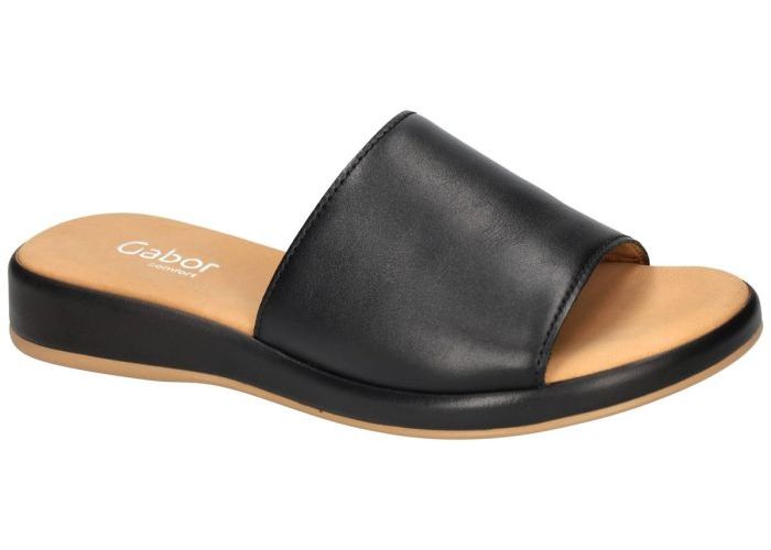 Damesschoenen Gabor SLIPPERS & MUILTJES 62.730.57 Zwart
