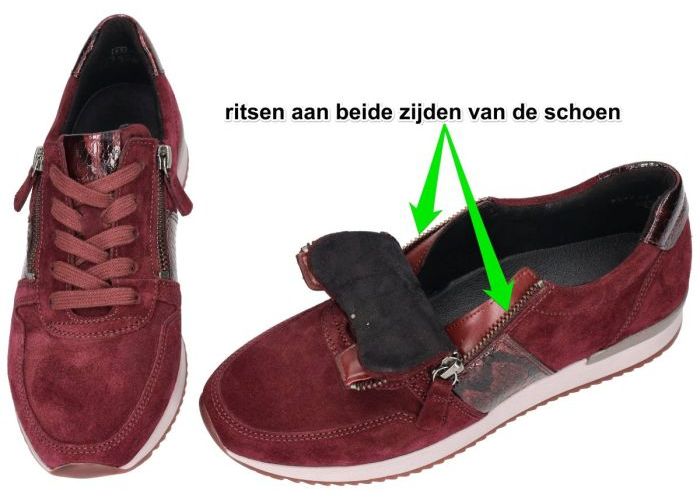 Gabor 6019.01.002 sneakers  bordeaux