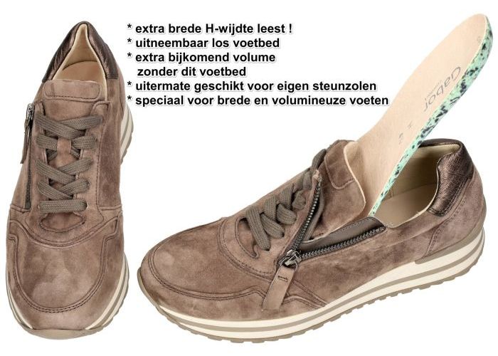 Gabor 76.528.20 sneakers  bruin