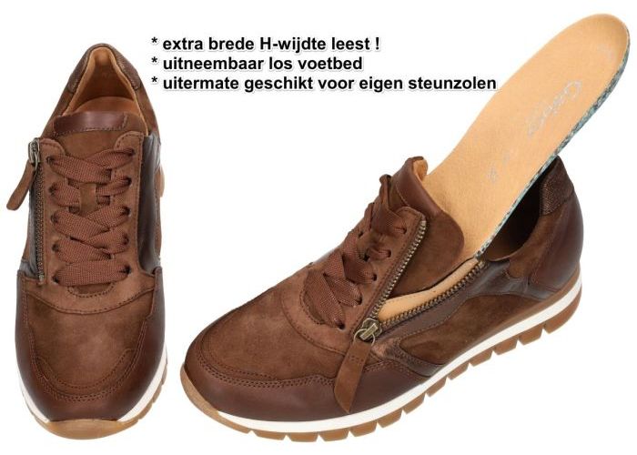 Gabor 56.438.31 sneakers  bruin donker