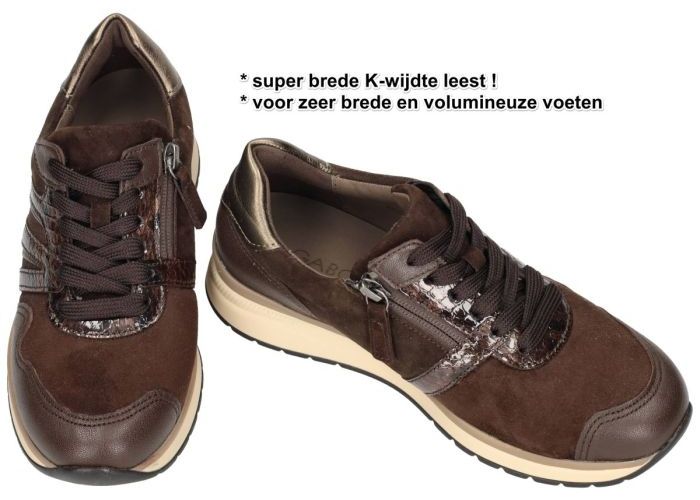 Gabor 6020.01.003 sneakers  bruin donker