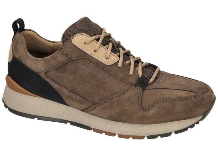 Gabor 6102.10.01 sneakers bruin donker
