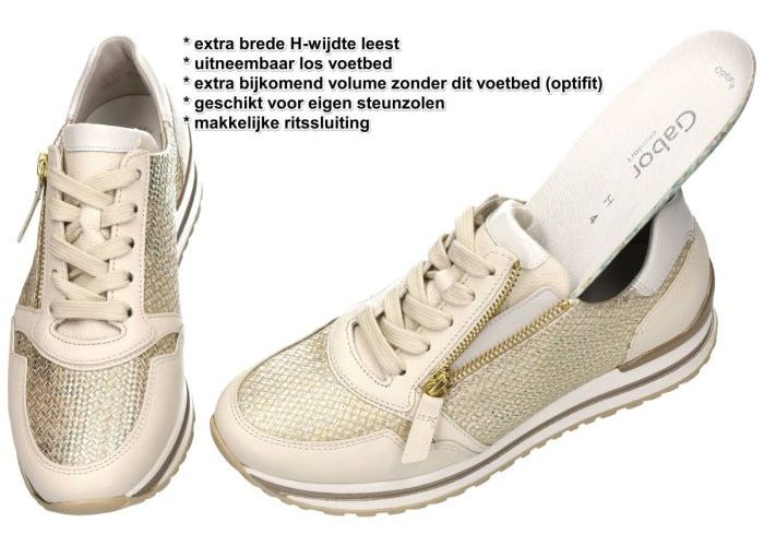 Gabor 66.528.63 sneakers  crÈme