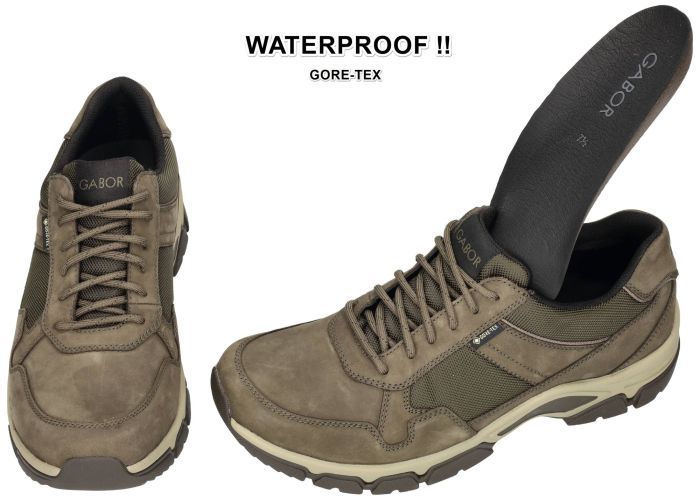 Gabor 6100.50.04 sneakers groen olijf