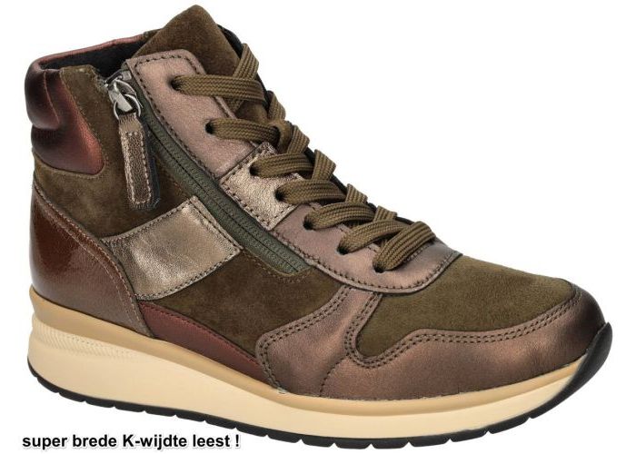 Gabor 76.707.64 sneakers  groen olijf