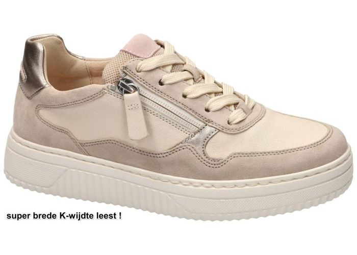 Damesschoenen Gabor SNEAKERS  84.408.20 Off-white-crÈme-ivoorkleur