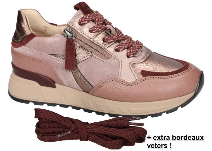 Gabor 76.368.85 sneakers  oud roze