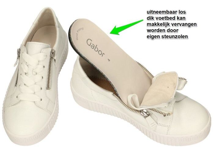 Gabor 83.334.21 sneakers  wit