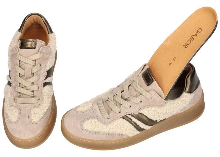 Gabor 6018.01.004 sneakers  zandkleur