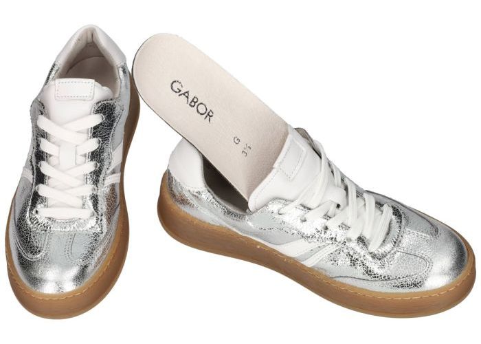 Gabor 86.475.60 sneakers  zilver
