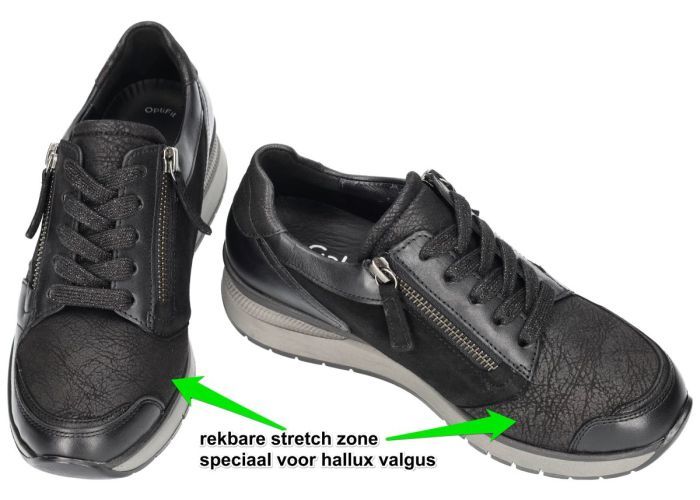 Gabor 56.307.67 sneakers  zwart