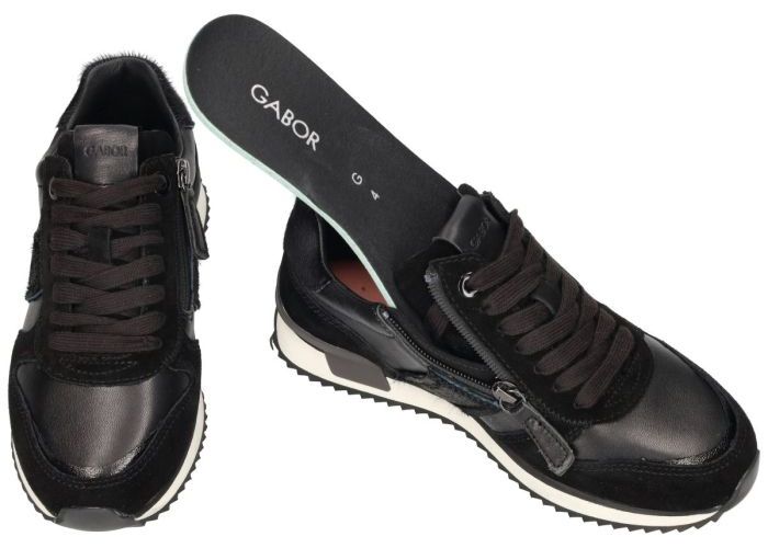 Gabor 6002.01.003  sneakers  zwart