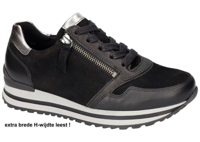 Gabor 76.528.37 sneakers  zwart