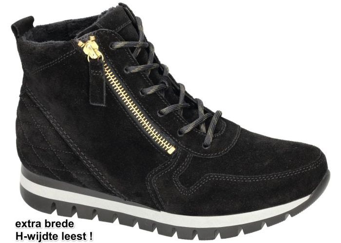 Damesschoenen Gabor SNEAKERS 76.758.47 Zwart