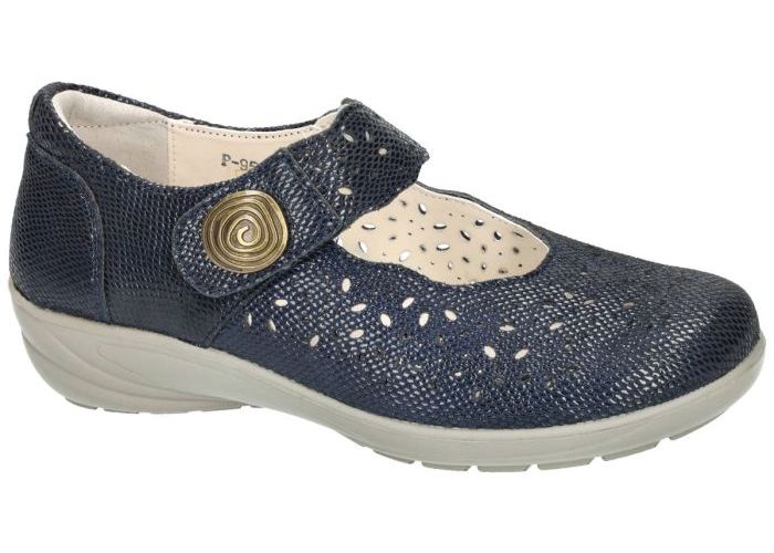 G-comfort P-9528BLF ballerina's & mocassins blauw donker