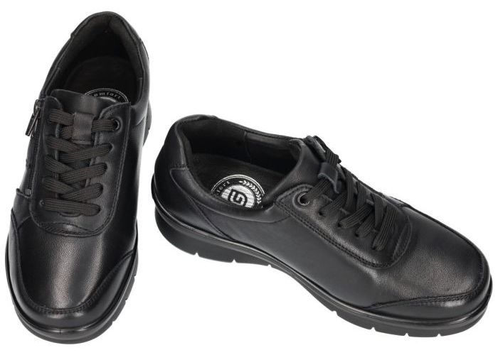 G-comfort P-8262SN ballerina's & mocassins zwart