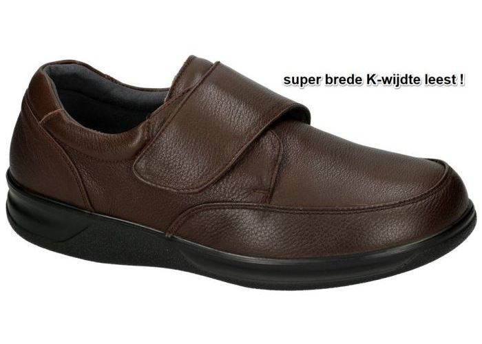 G-comfort A-703 geklede lage schoenen bruin donker