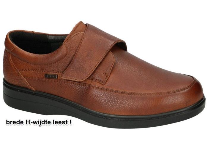 G-comfort A-903C geklede lage schoenen cognac/caramel