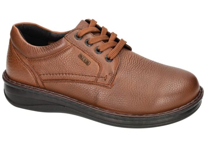 G-comfort P-3701C geklede lage schoenen cognac/caramel