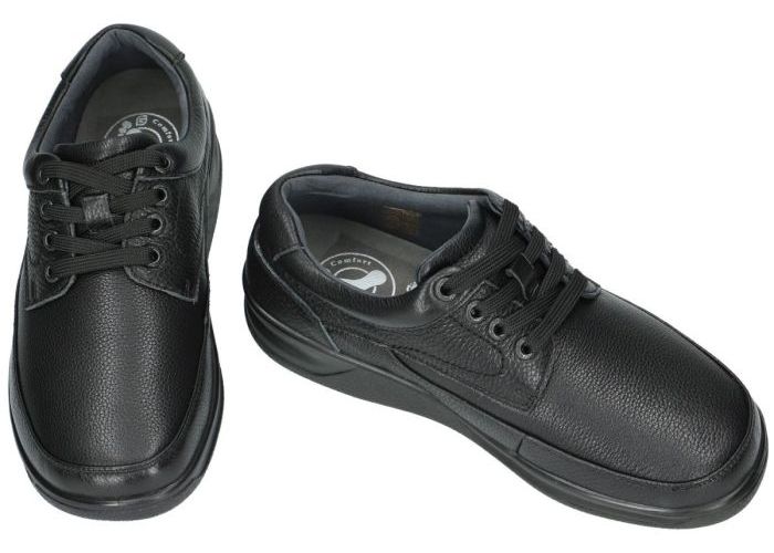 G-comfort A-702 geklede lage schoenen zwart