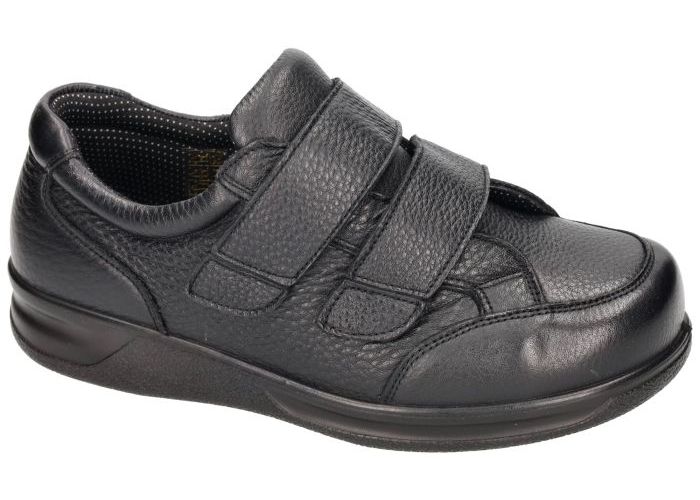 G-comfort D-122S geklede lage schoenen zwart