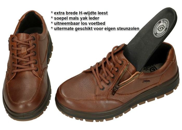 G-comfort A-913C sneakers cognac/caramel