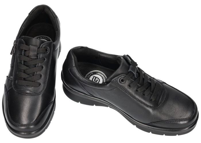 G-comfort P-8262S  (mat zwart) sneakers  zwart