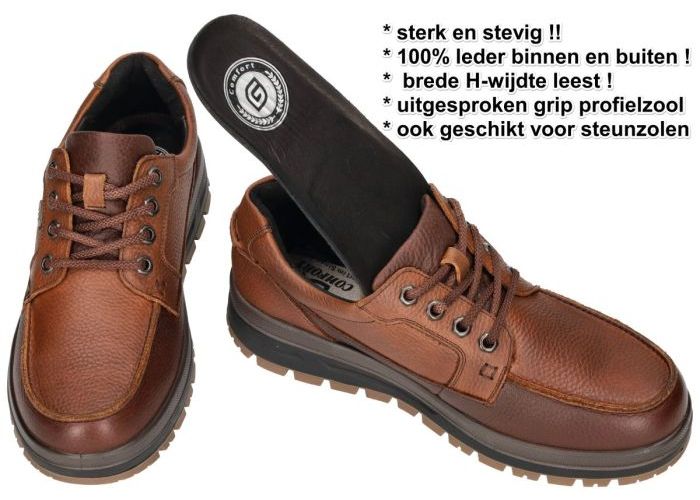G-comfort A-912BP wandelschoenen bruin