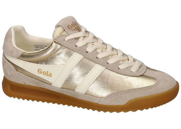 Damesschoenen Gola SNEAKERS  FIREFLY METALLIC TRAINER CLB858 Goud