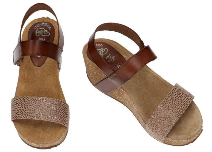 Hee 18010 sandalen bruin