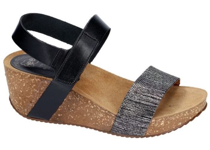 Hee 18010 sandalen zwart