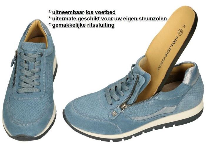 Helioform 250.019.0140  wijdte K sneakers  blauw