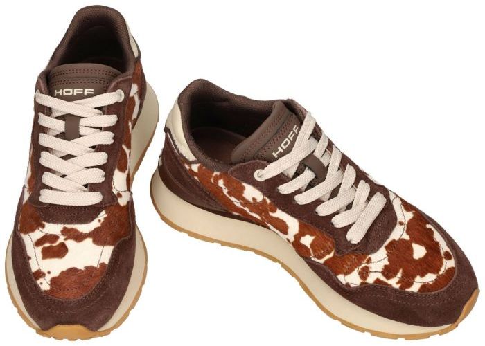 Hoff CITY PRINT BROWN sneakers  bruin