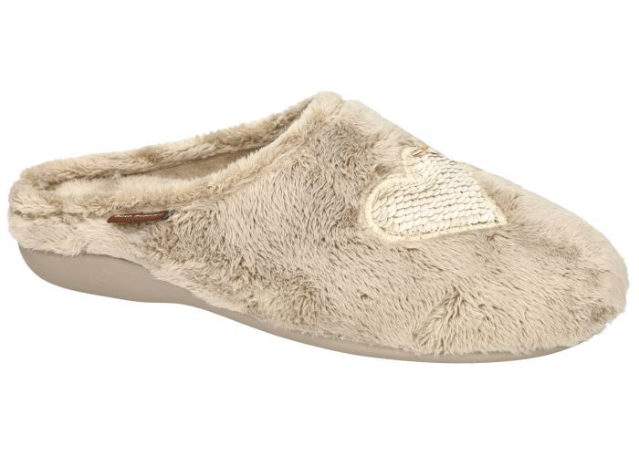 Hush Puppies 1.ORNELLA PELO pantoffels beige