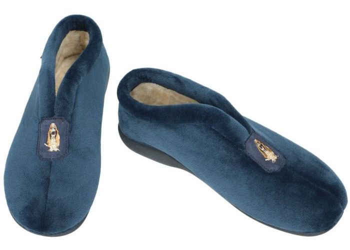 Hush Puppies 1.OLIFAN pantoffels blauw donker