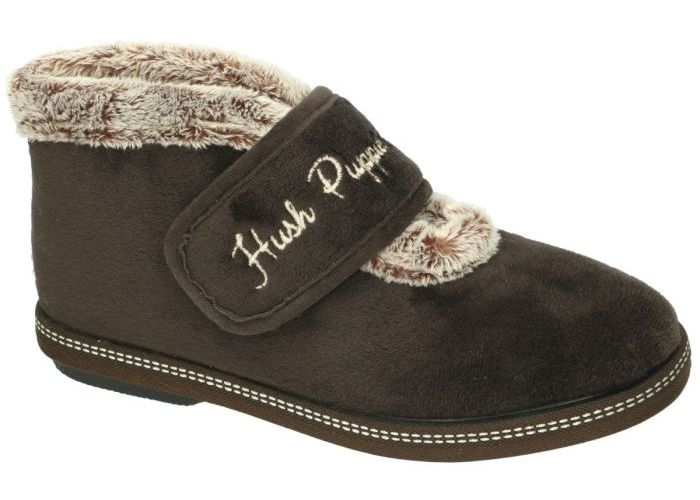 Hush Puppies 71.CYRILLO pantoffels bruin donker