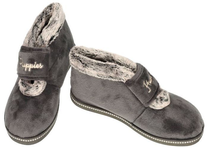 Hush Puppies 71.Cyrillo pantoffels grijs  donker