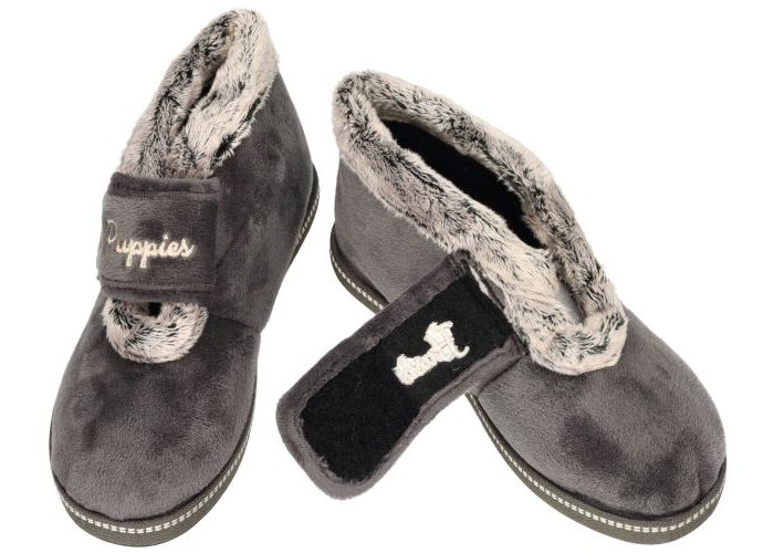 Hush Puppies 71.Cyrillo pantoffels grijs  donker