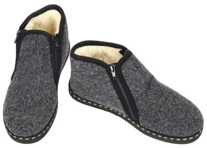 Hush Puppies 45.DOUVENT pantoffels & slippers grijs  donker