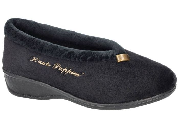 Damesschoenen Hush Puppies PANTOFFELS 45.DILTO Zwart