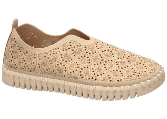 Ilse Jacobsen TULIP3485 (Tulip Organic Flat) ballerina's & mocassins beige