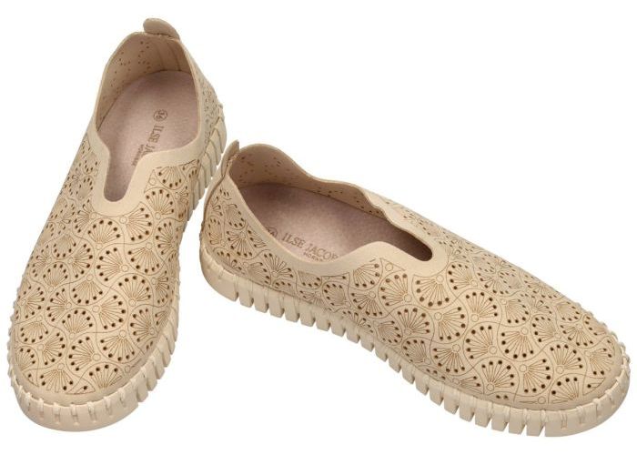 Ilse Jacobsen TULIP3485 (Tulip Organic Flat) ballerina's & mocassins beige