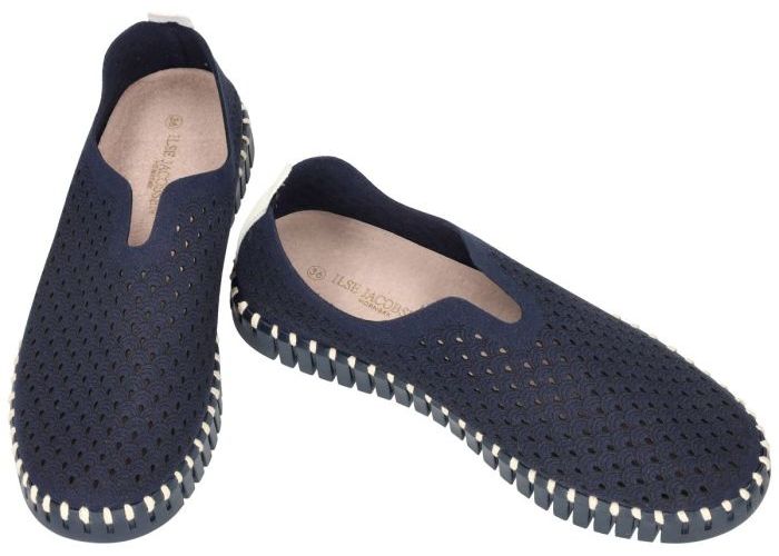 Ilse Jacobsen TULIP3977 (Tulip Slip-In) ballerina's & mocassins blauw donker
