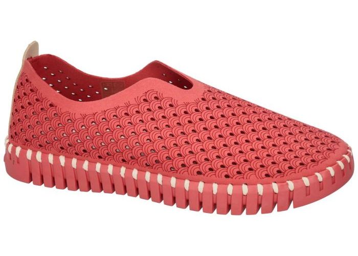 Damesschoenen Ilse Jacobsen BALLERINA'S & MOCASSINS TULIP3977 (Tulip Slip-In) Koraalrood