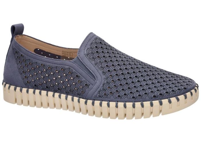 Ilse Jacobsen TULIP 140 MEN mocassins blauw