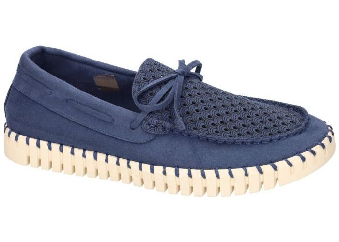 Ilse Jacobsen TULIP3488MEN Tullip Sailor Shoe for Men mocassins blauw