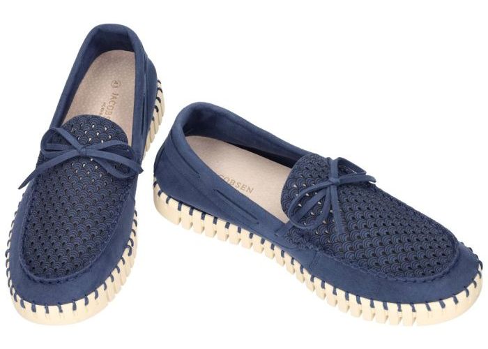 Ilse Jacobsen TULIP3488MEN Tullip Sailor Shoe for Men mocassins blauw